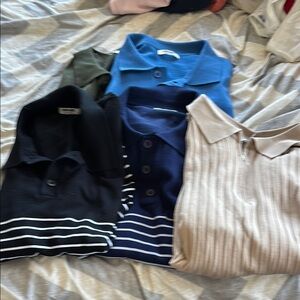 Set of 5 men’s polos
